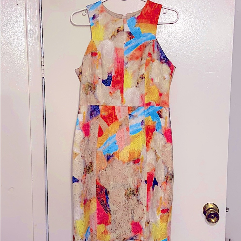 H&M Multi-Colored Statement Dress!
